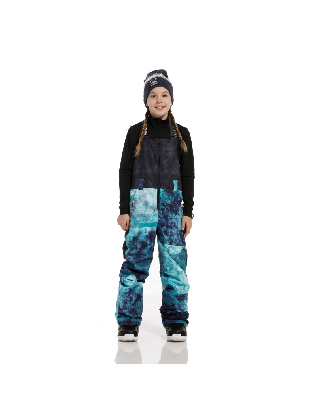 Rehall, Katy-R-Jr skibroek kinderen graphic aqua Blauw