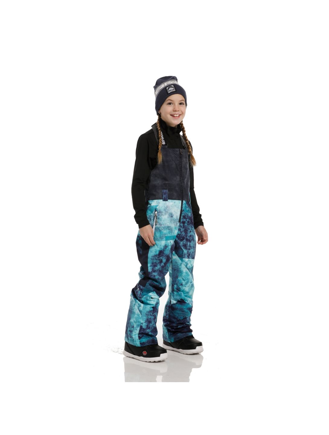 Rehall, Katy-R-Jr skibroek kinderen graphic aqua Blauw