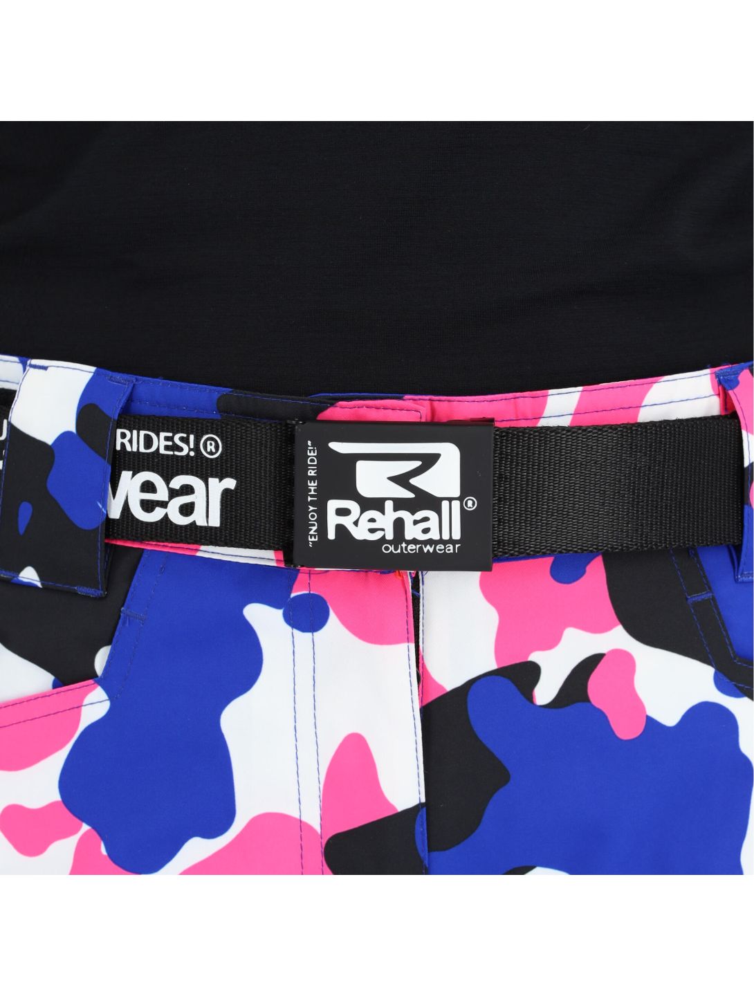 Rehall, Keely-R skibroek dames camo Roze