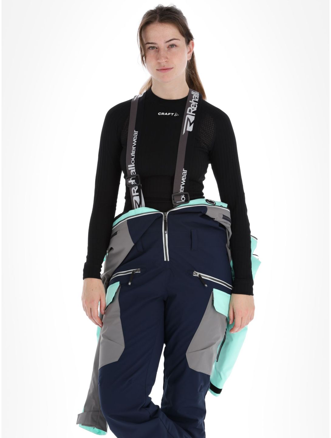 Rehall, Livia-R DA Ski-overall dames Navy Blauw 