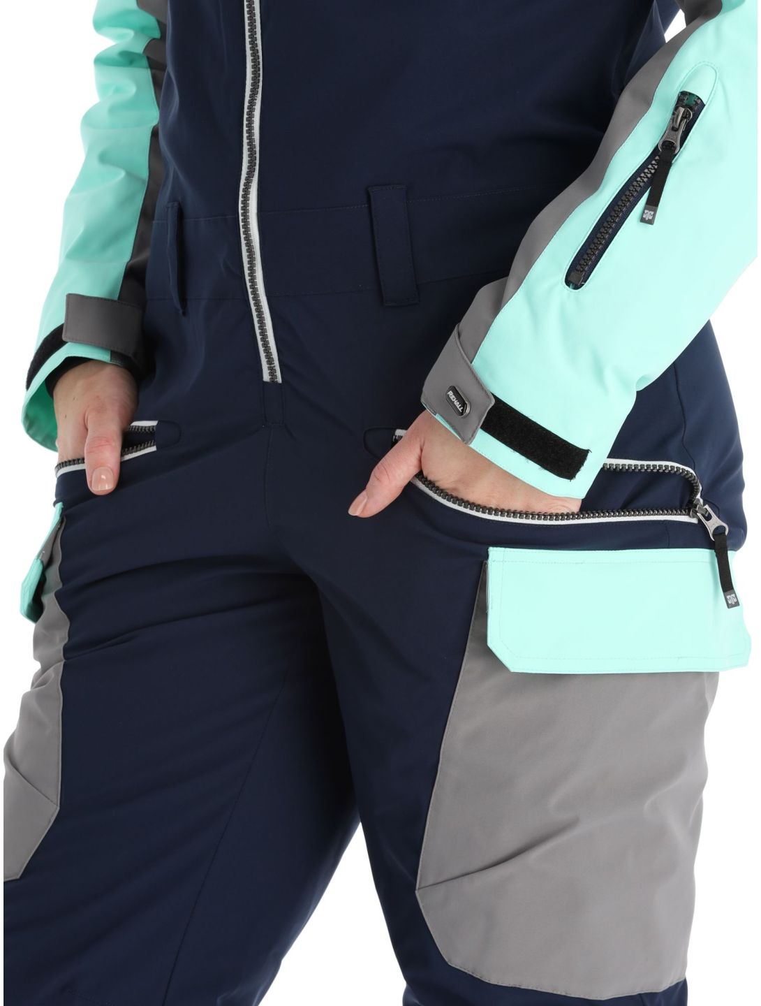 Rehall, Livia-R DA Ski-overall dames Navy Blauw 