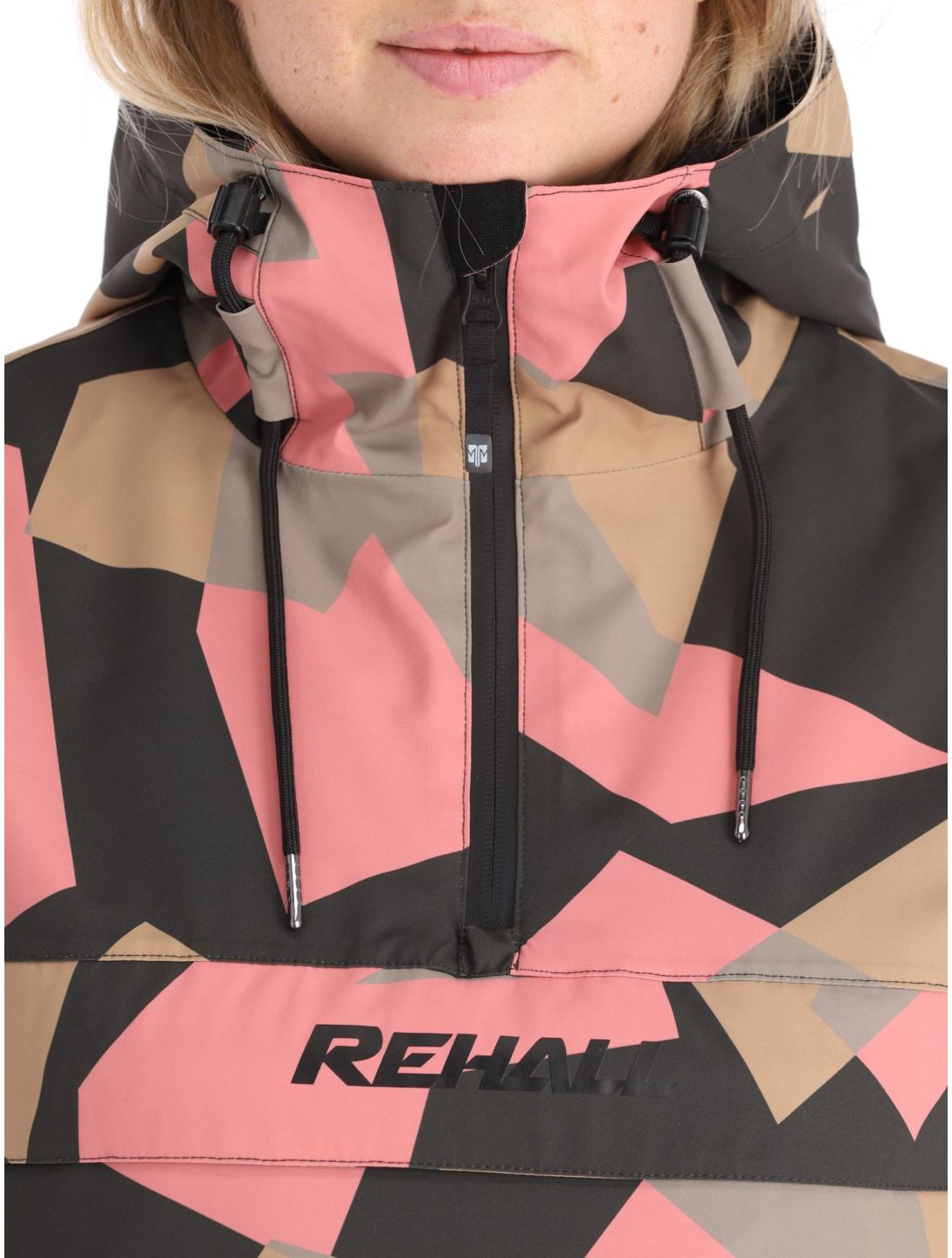 Rehall, Loiza-R winter anorak dames Camo Rose roze 