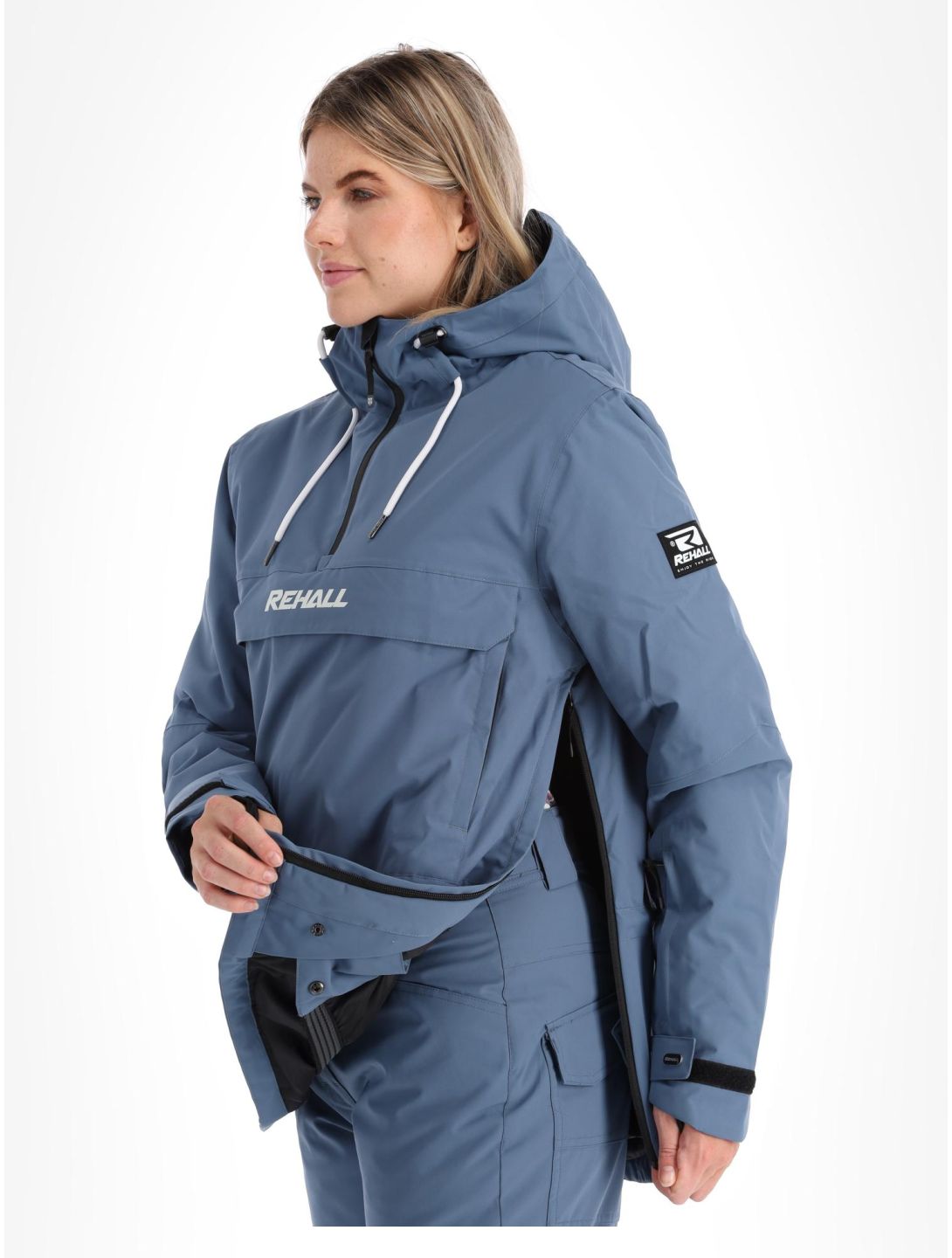 Rehall, Loiza-R winter anorak dames China Blue blauw 