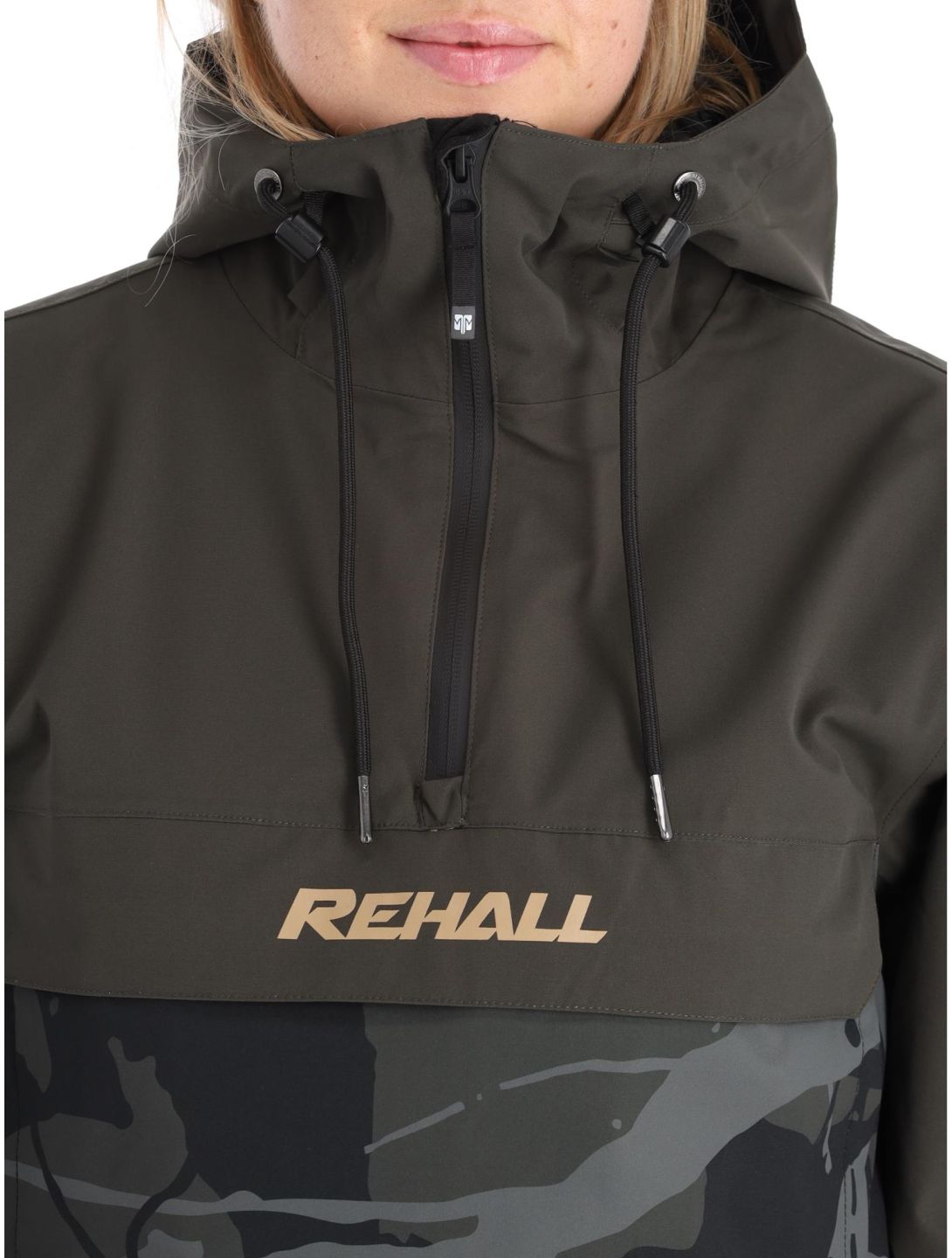 Rehall, Loiza-R winter anorak dames Trashed Graphite grijs 