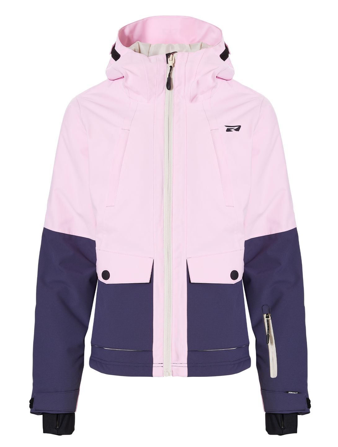 Rehall, Luna-R ski-jas kinderen Lilac grijs, roze 