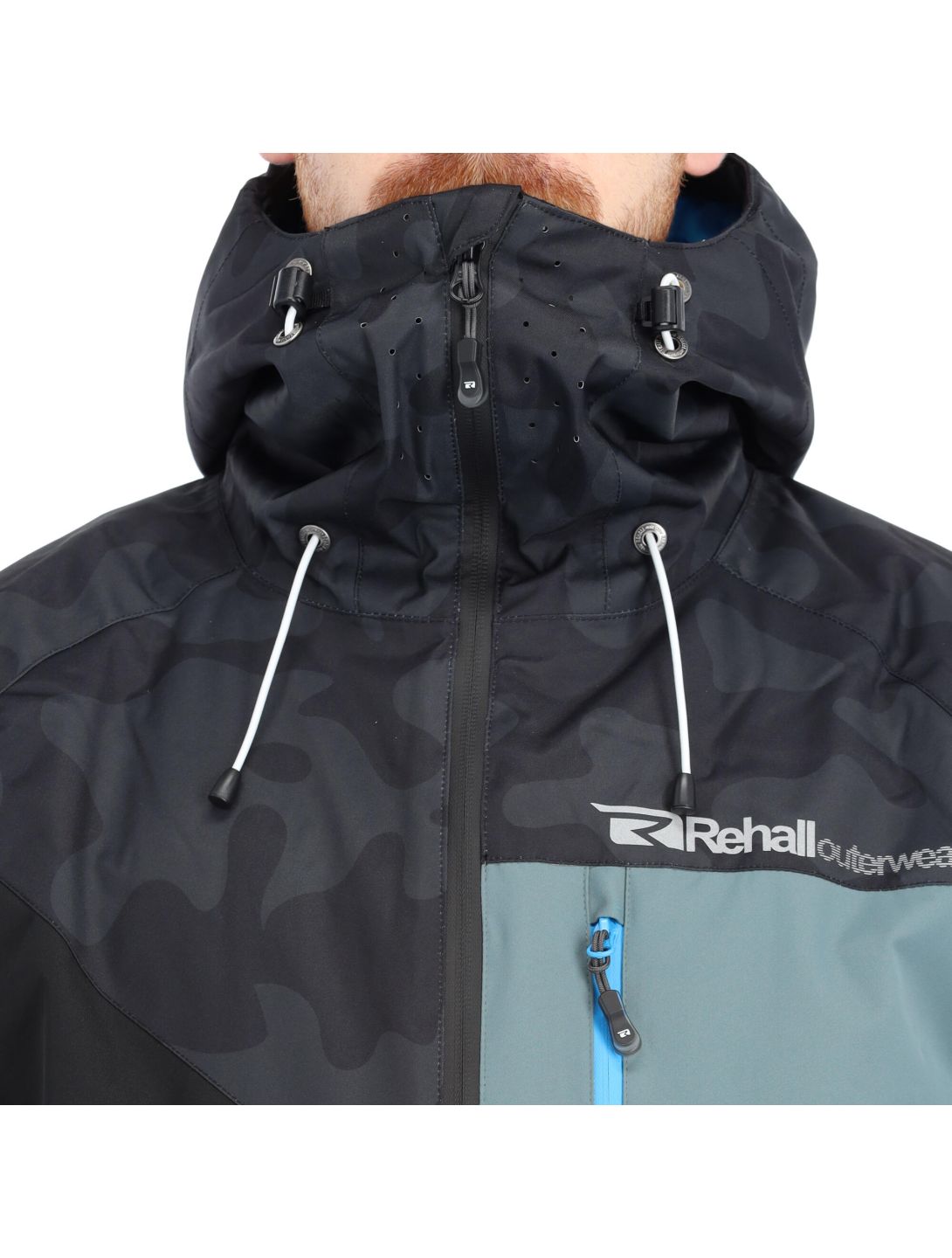 Rehall, Maine-R ski-jas heren camo Zwart