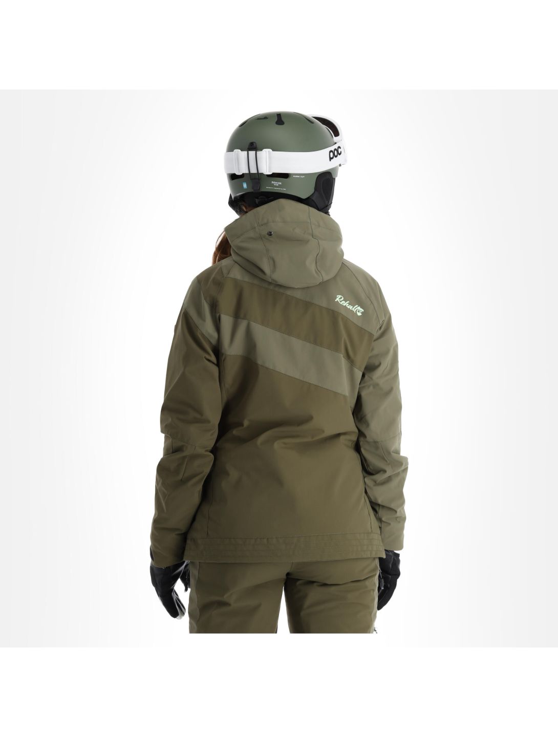 Rehall, Maus-R ski-jas dames dusty olive groen 