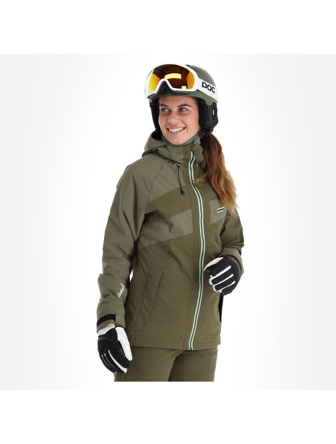 Rehall, Maus-R ski-jas dames dusty olive groen 