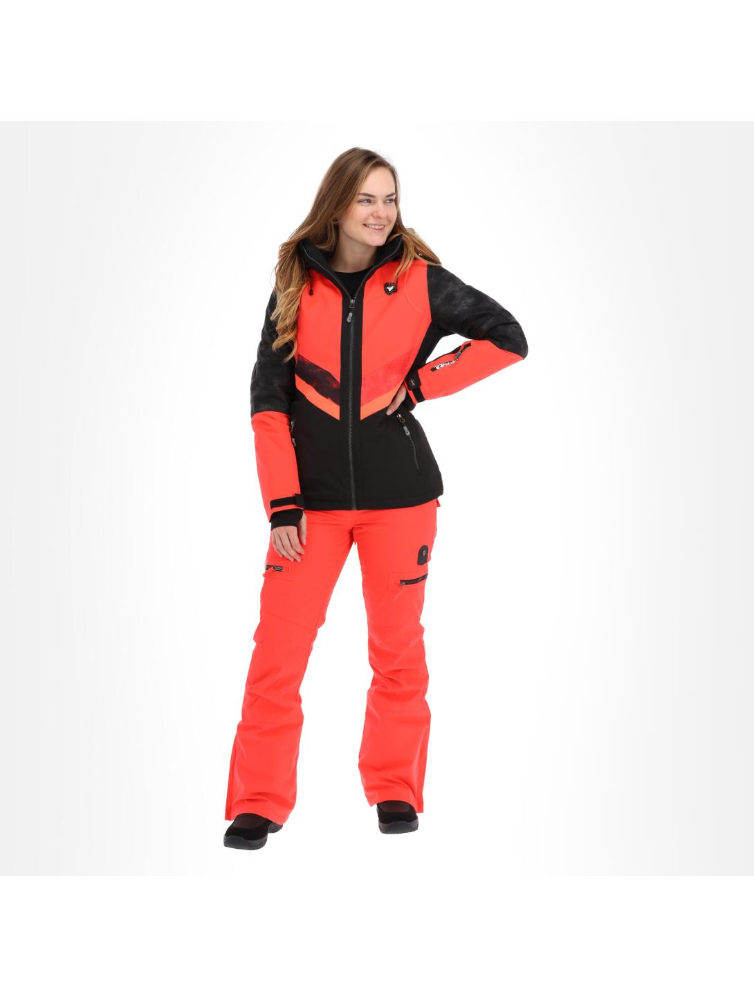 Rehall, Megan-R ski-jas dames red Roze