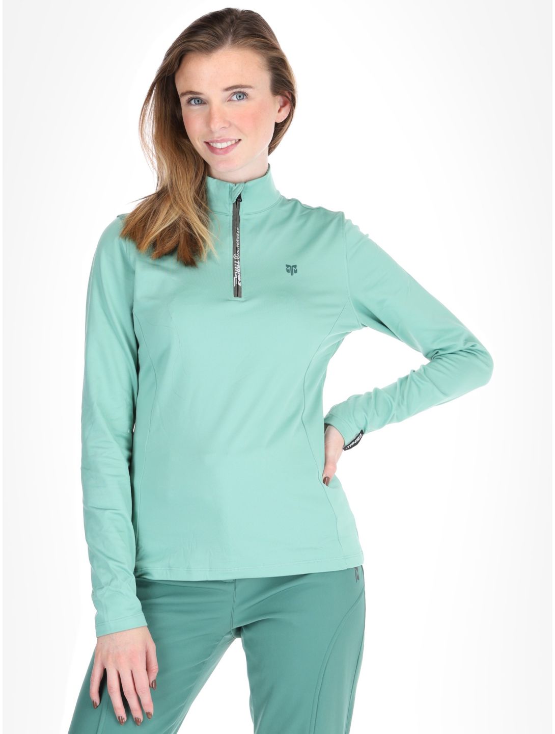 Rehall, Micha-R GA Ski pully dames Feldspar Groen 