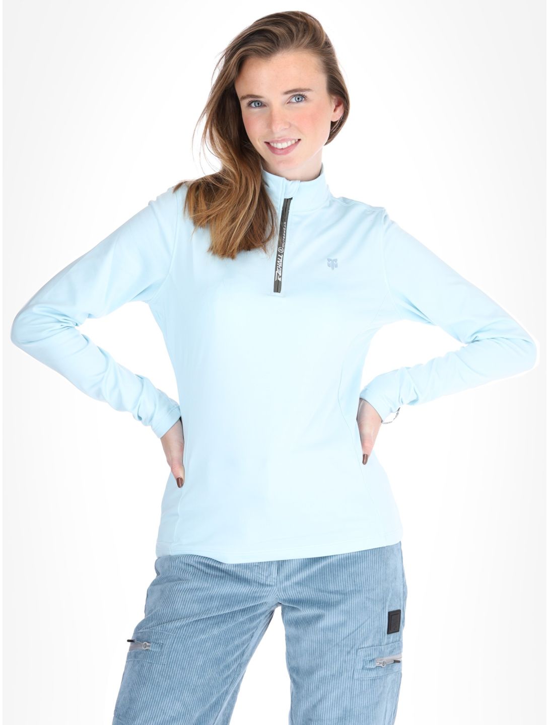 Rehall, Micha-R GA Ski pully dames Omphalodes Blauw 