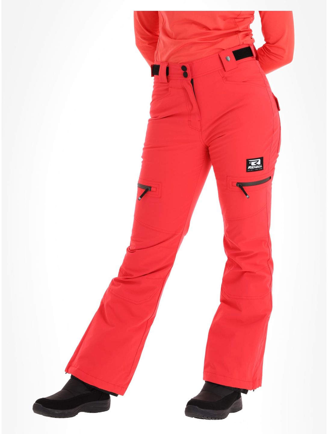 Rehall, Nori-R skibroek dames Hibiscus Red rood 