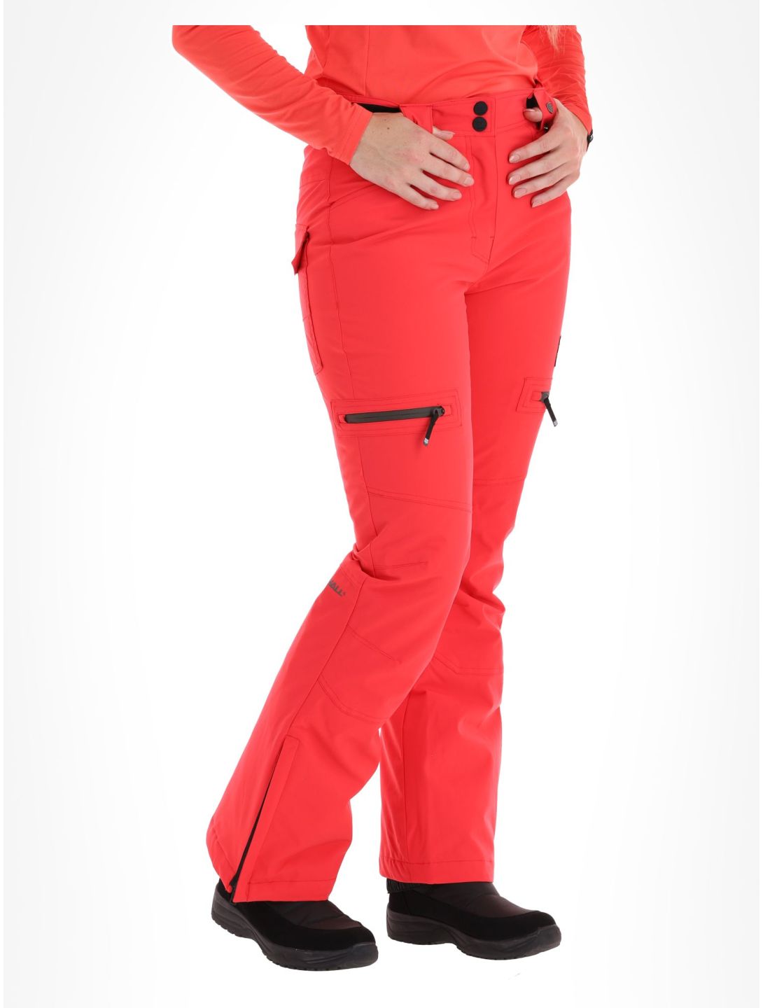 Rehall, Nori-R skibroek dames Hibiscus Red rood 