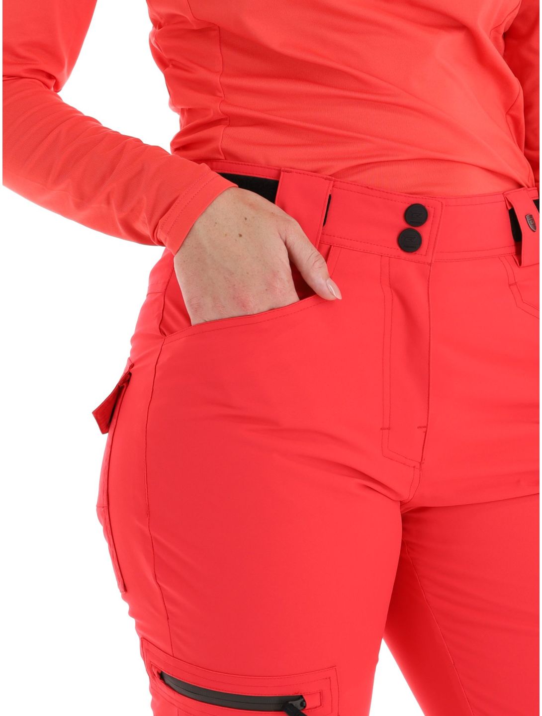 Rehall, Nori-R skibroek dames Hibiscus Red rood 