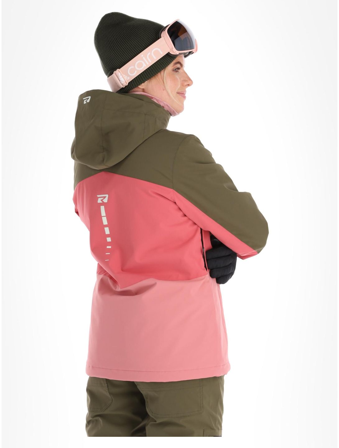 Rehall, Rome-R ski-jas dames Slate Rose groen, roze 