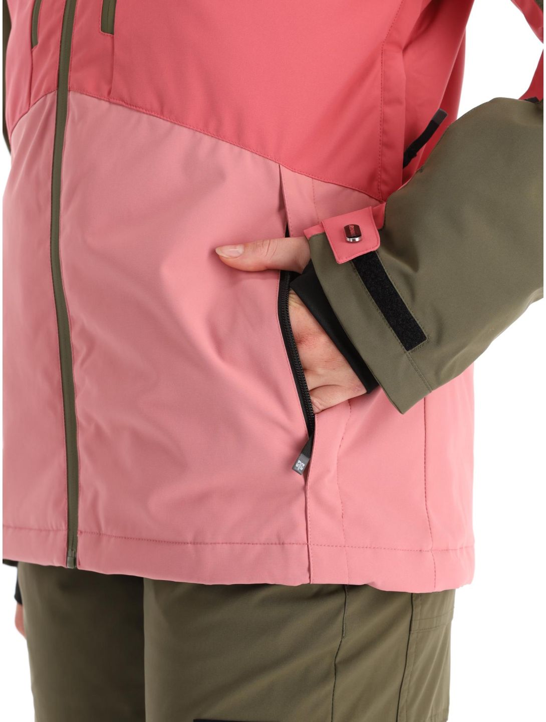 Rehall, Rome-R ski-jas dames Slate Rose groen, roze 