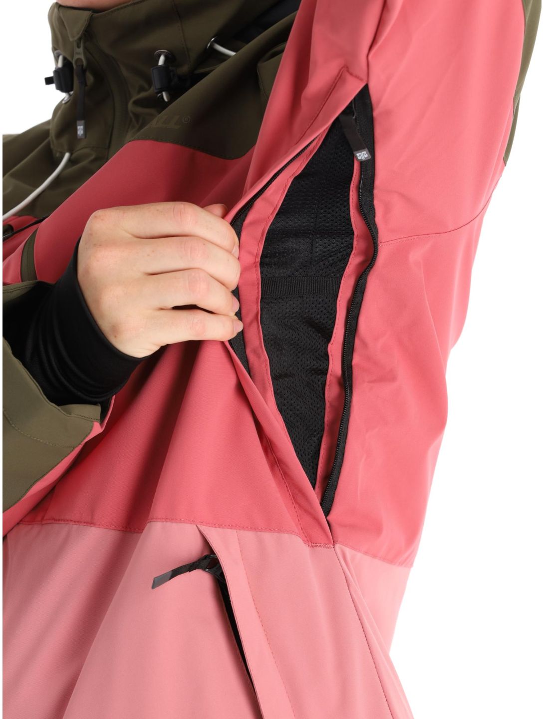 Rehall, Rome-R ski-jas dames Slate Rose groen, roze 