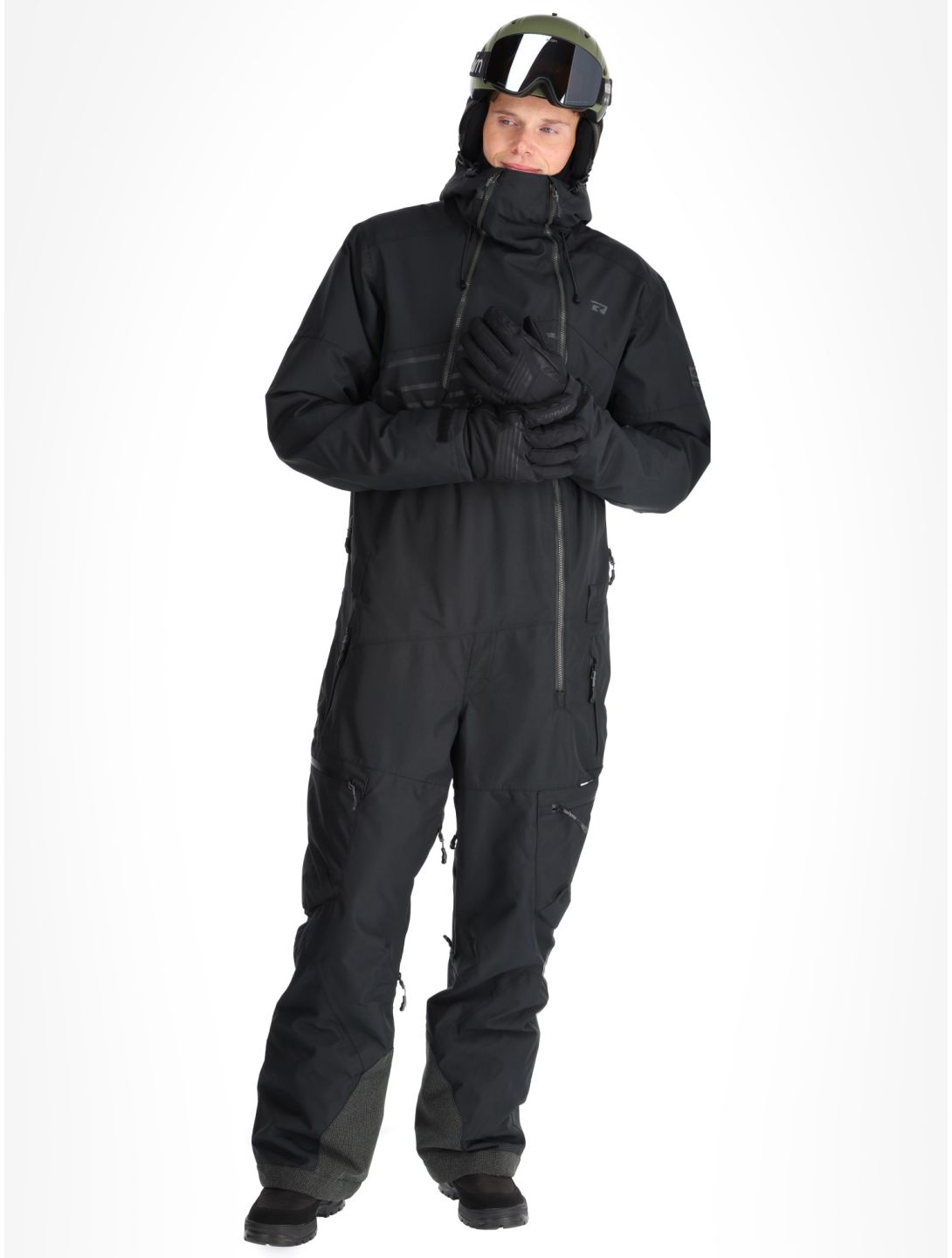 Rehall, Sidley-R DA Ski-overall heren Black Zwart 