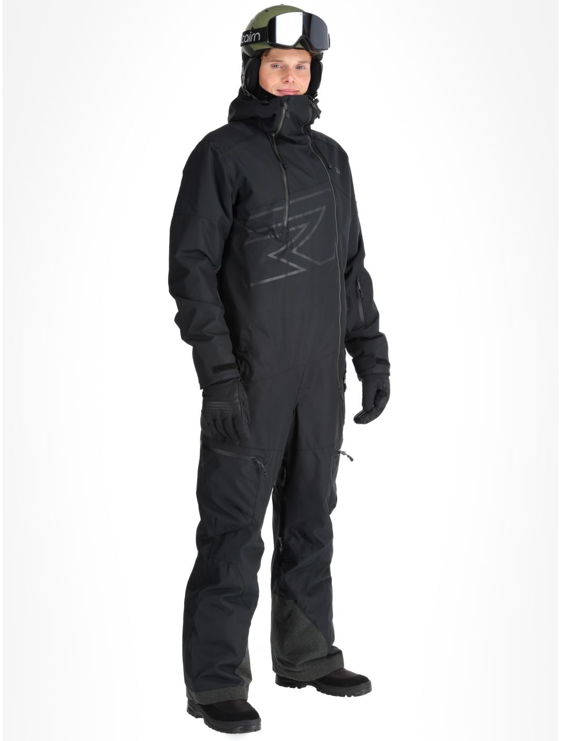 Rehall, Sidley-R DA Ski-overall heren Black Zwart 