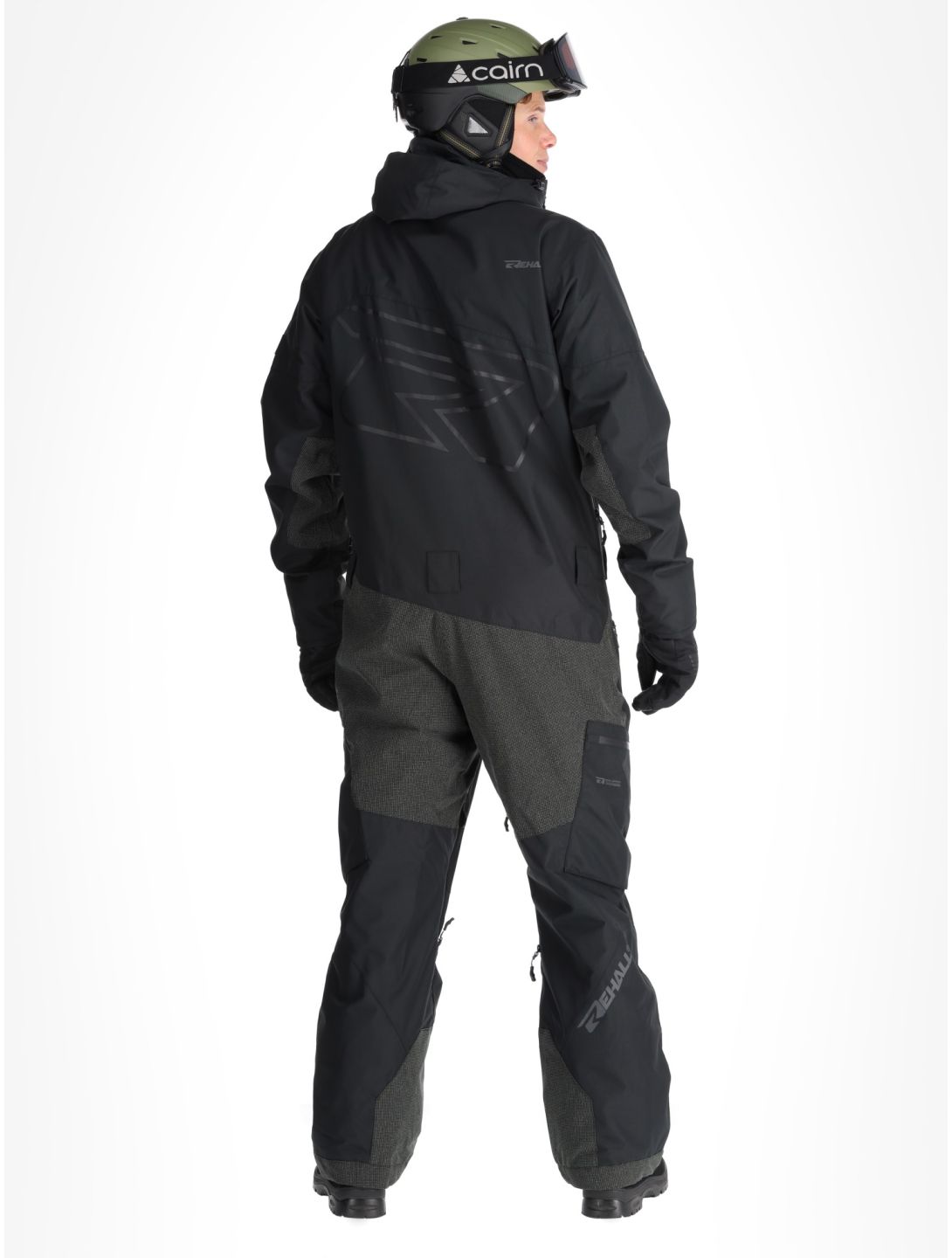 Rehall, Sidley-R DA Ski-overall heren Black Zwart 