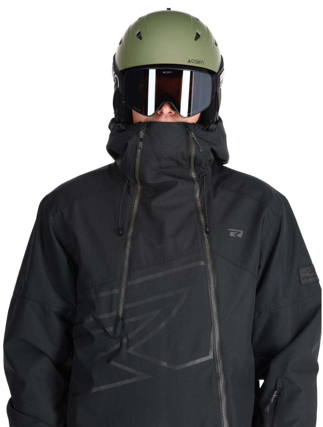 Rehall, Sidley-R DA Ski-overall heren Black Zwart 