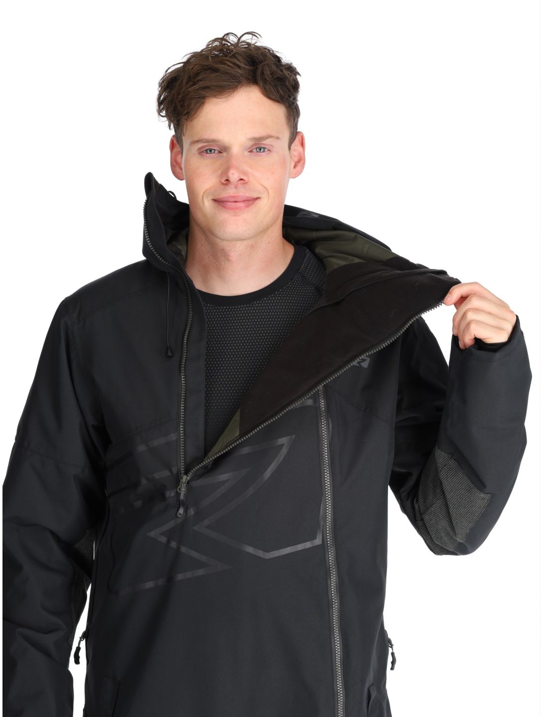 Rehall, Sidley-R DA Ski-overall heren Black Zwart 