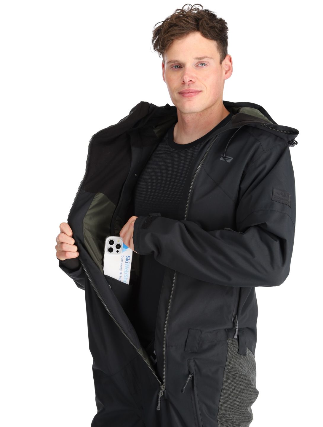 Rehall, Sidley-R DA Ski-overall heren Black Zwart 