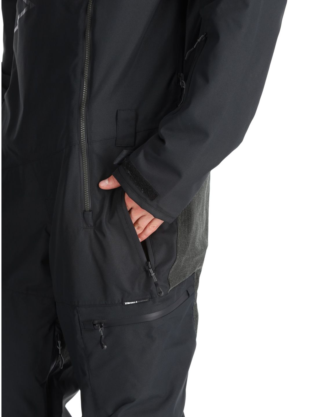 Rehall, Sidley-R DA Ski-overall heren Black Zwart 