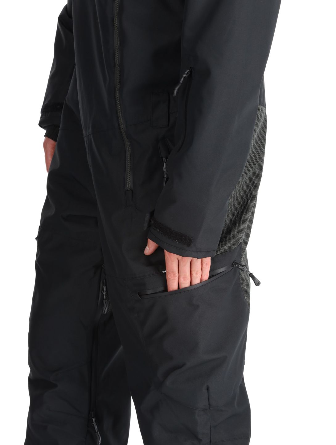 Rehall, Sidley-R DA Ski-overall heren Black Zwart 