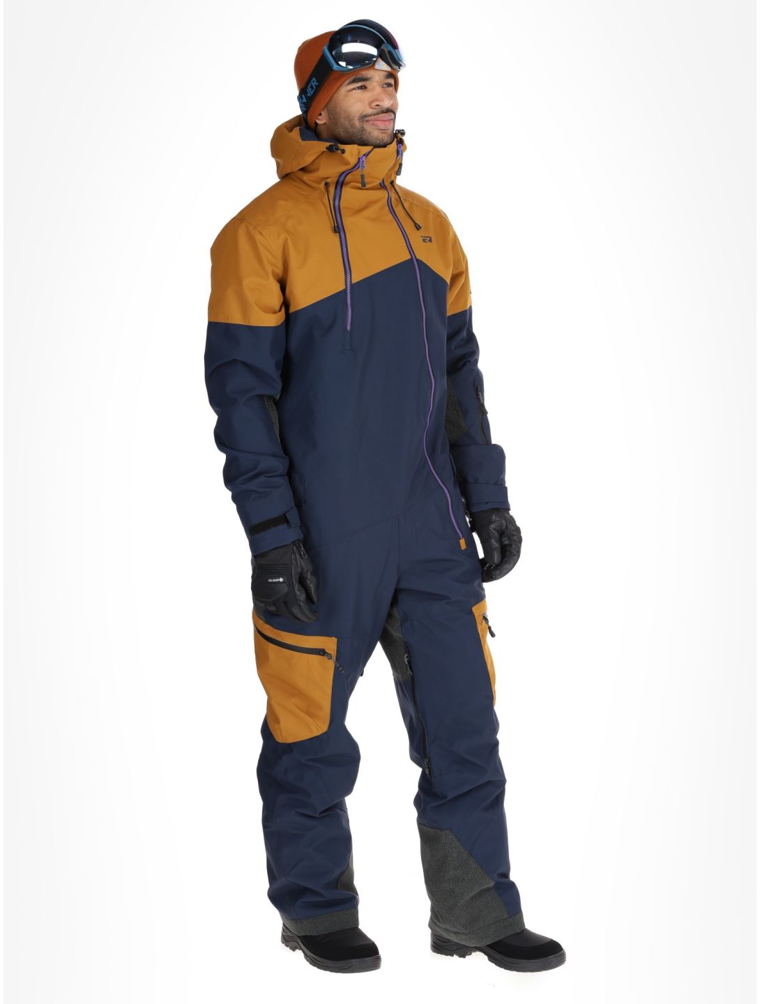 Rehall, Sidley-R DA Ski-overall heren Cathay Spice Bruin 