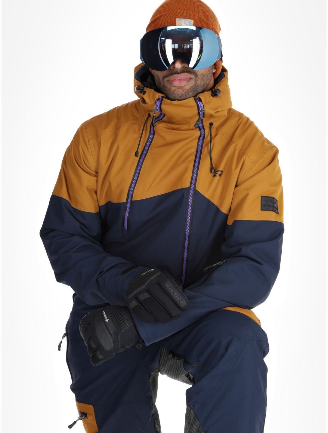 Rehall, Sidley-R DA Ski-overall heren Cathay Spice Bruin 