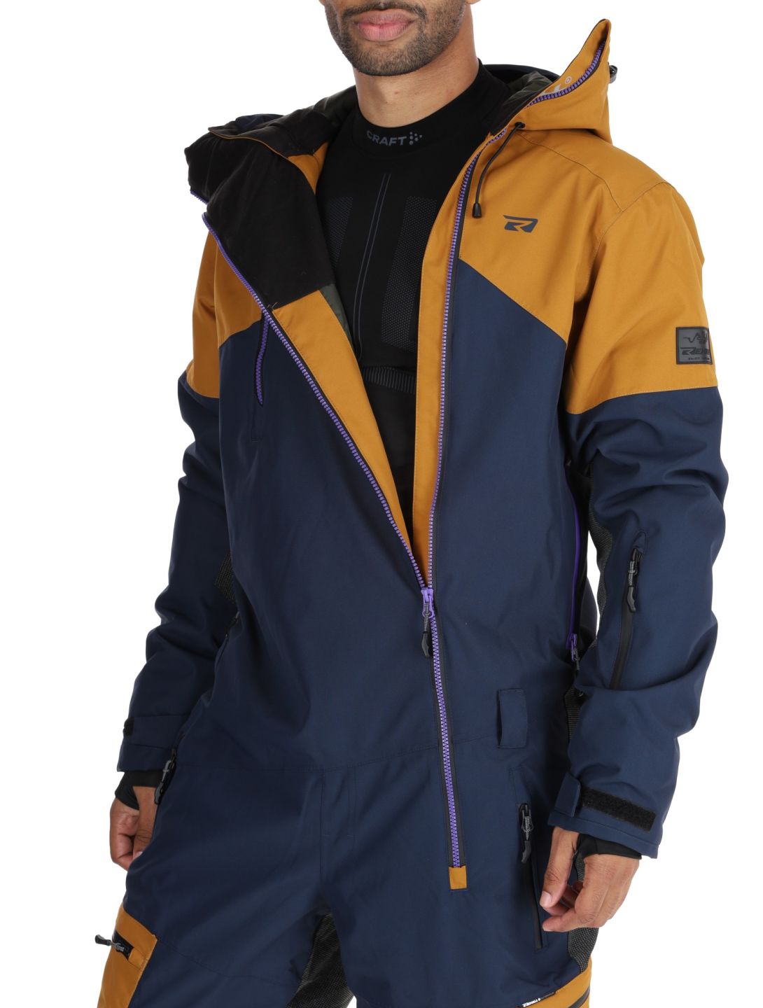 Rehall, Sidley-R DA Ski-overall heren Cathay Spice Bruin 