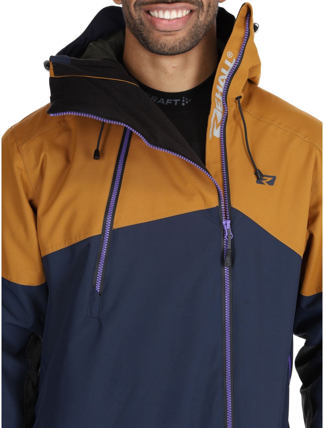 Rehall, Sidley-R DA Ski-overall heren Cathay Spice Bruin 