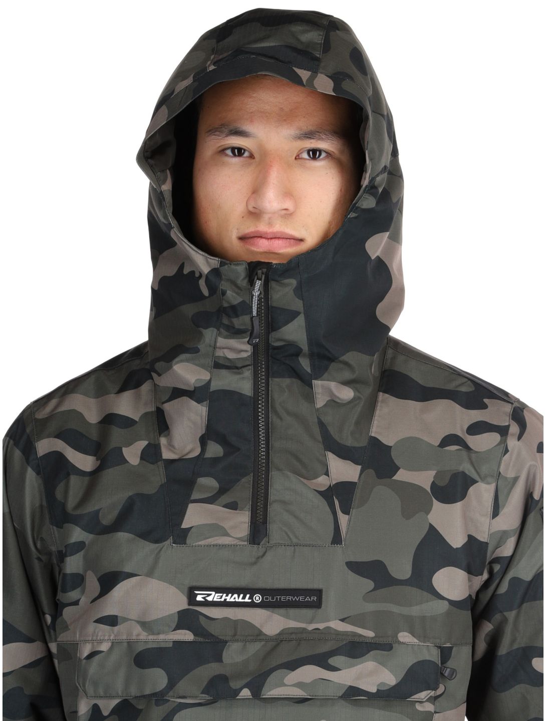 Rehall, Tabor-R AF Anorak heren Camo Black Zwart 