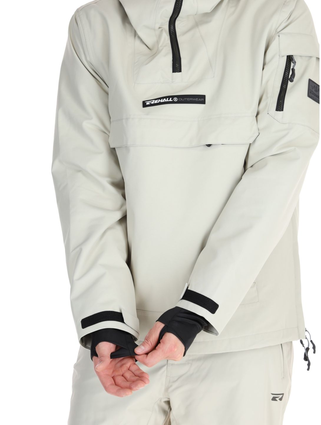 Rehall, Tabor-R AF Anorak heren Gravel Stone Beige 