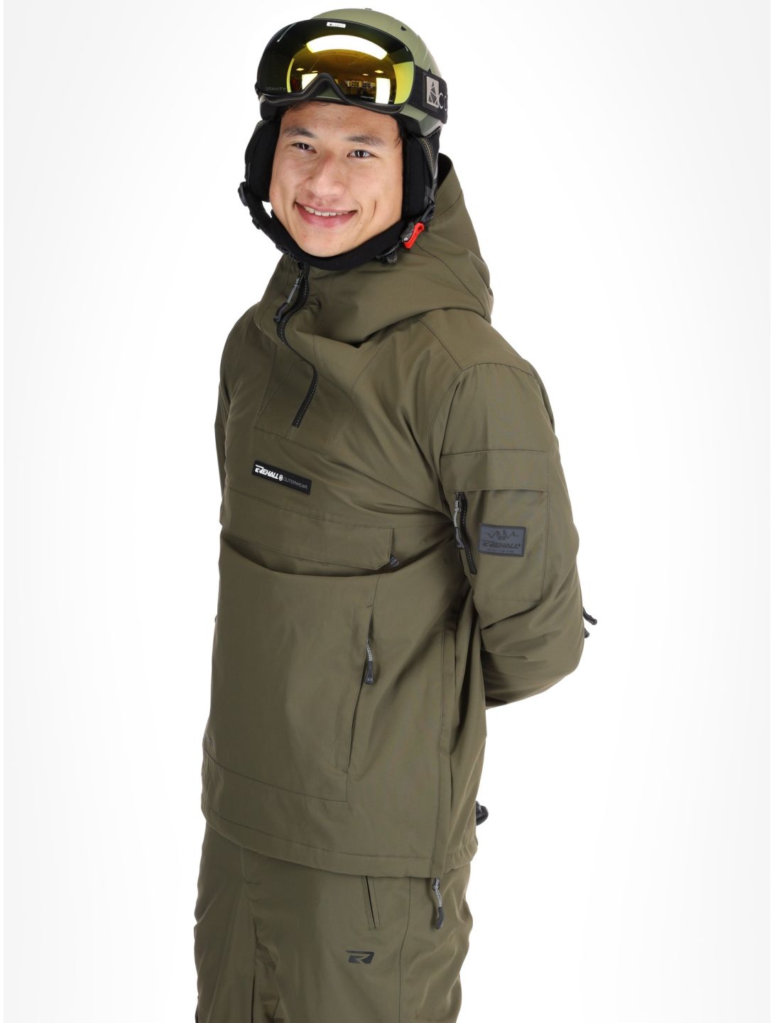 Rehall, Tabor-R AF Anorak heren Olive Groen 