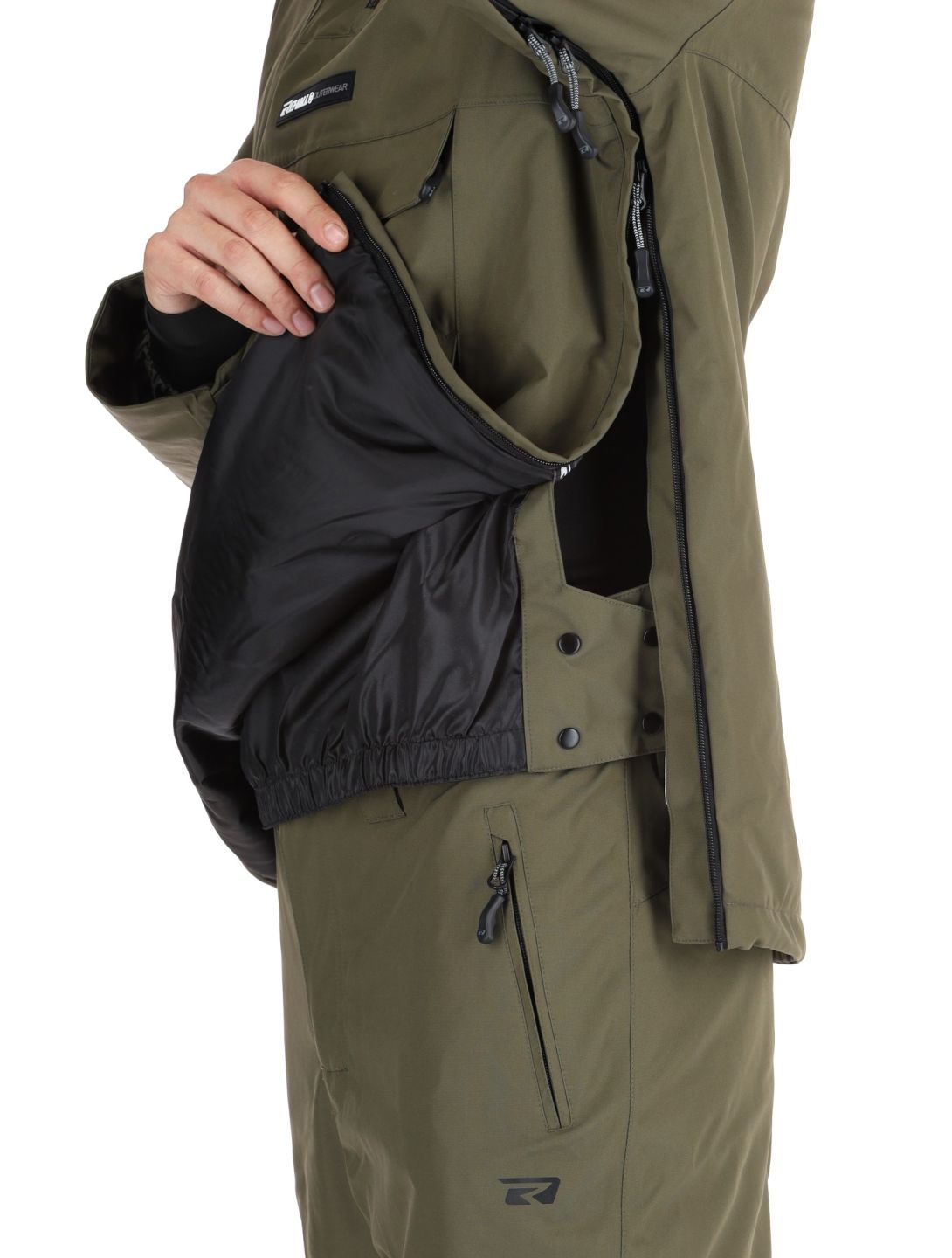 Rehall, Tabor-R AF Anorak heren Olive Groen 