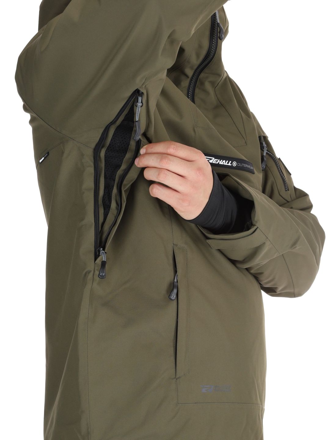 Rehall, Tabor-R AF Anorak heren Olive Groen 