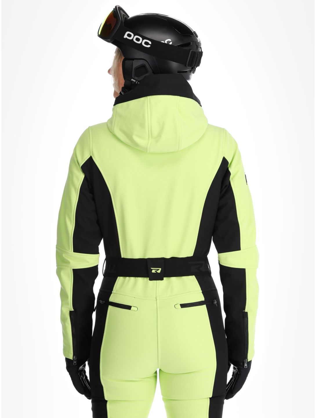 Rehall, Teddie-R DA Ski-overall dames Sharp Green Groen, Zwart 