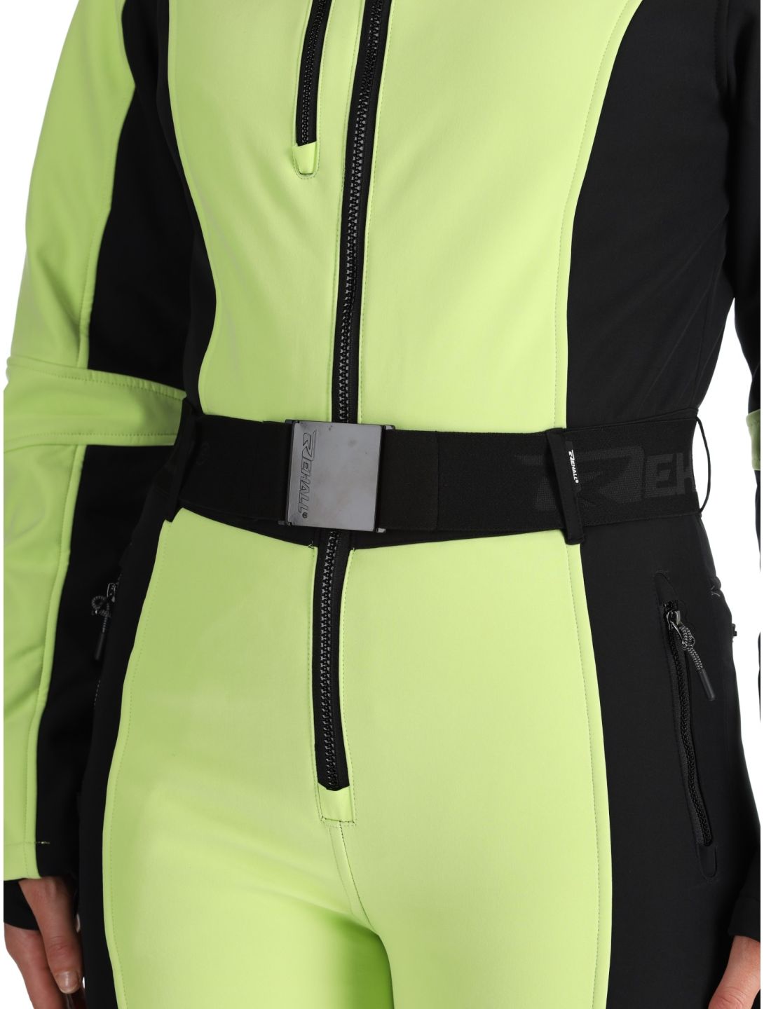 Rehall, Teddie-R DA Ski-overall dames Sharp Green Groen, Zwart 