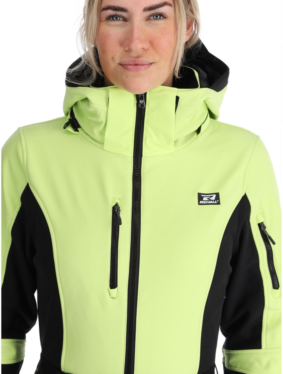 Rehall, Teddie-R DA Ski-overall dames Sharp Green Groen, Zwart 