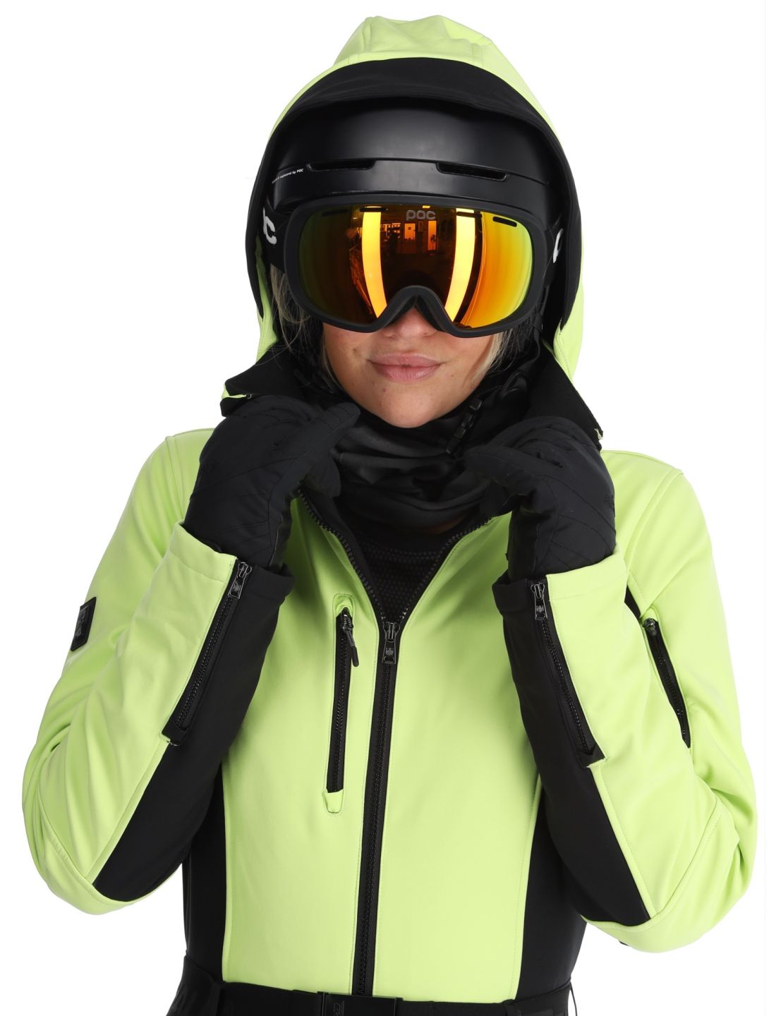 Rehall, Teddie-R DA Ski-overall dames Sharp Green Groen, Zwart 