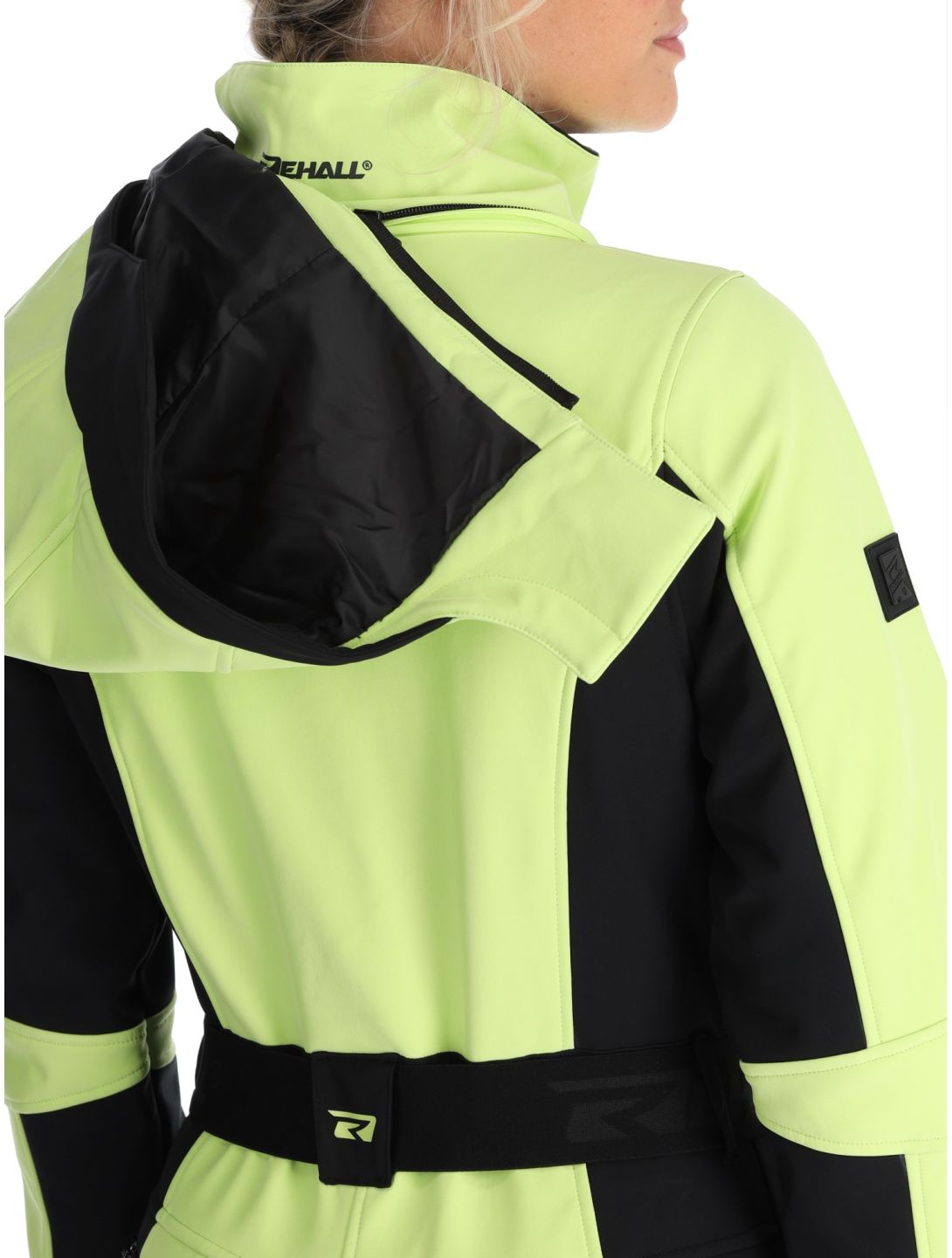 Rehall, Teddie-R DA Ski-overall dames Sharp Green Groen, Zwart 