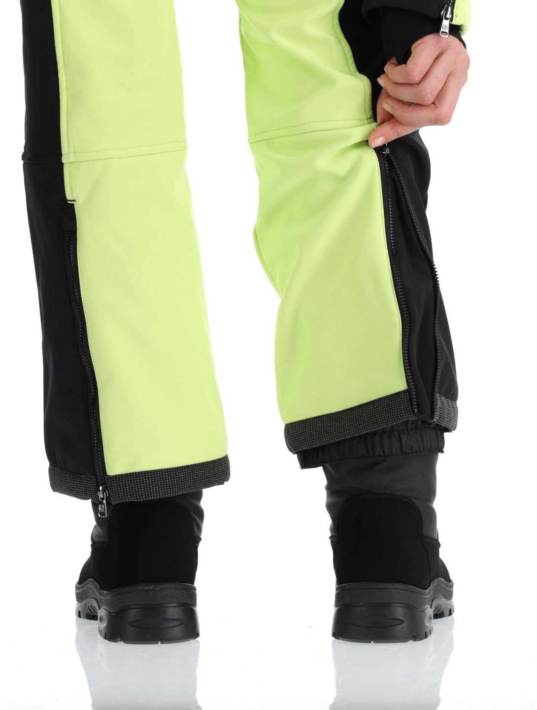 Rehall, Teddie-R DA Ski-overall dames Sharp Green Groen, Zwart 