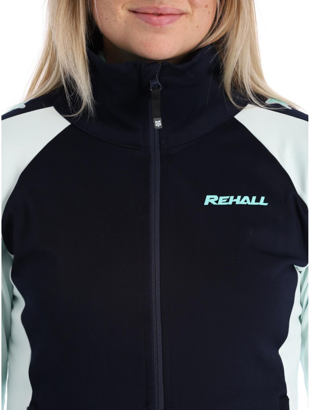 Rehall, Tess-R vest dames Navy blauw, wit 