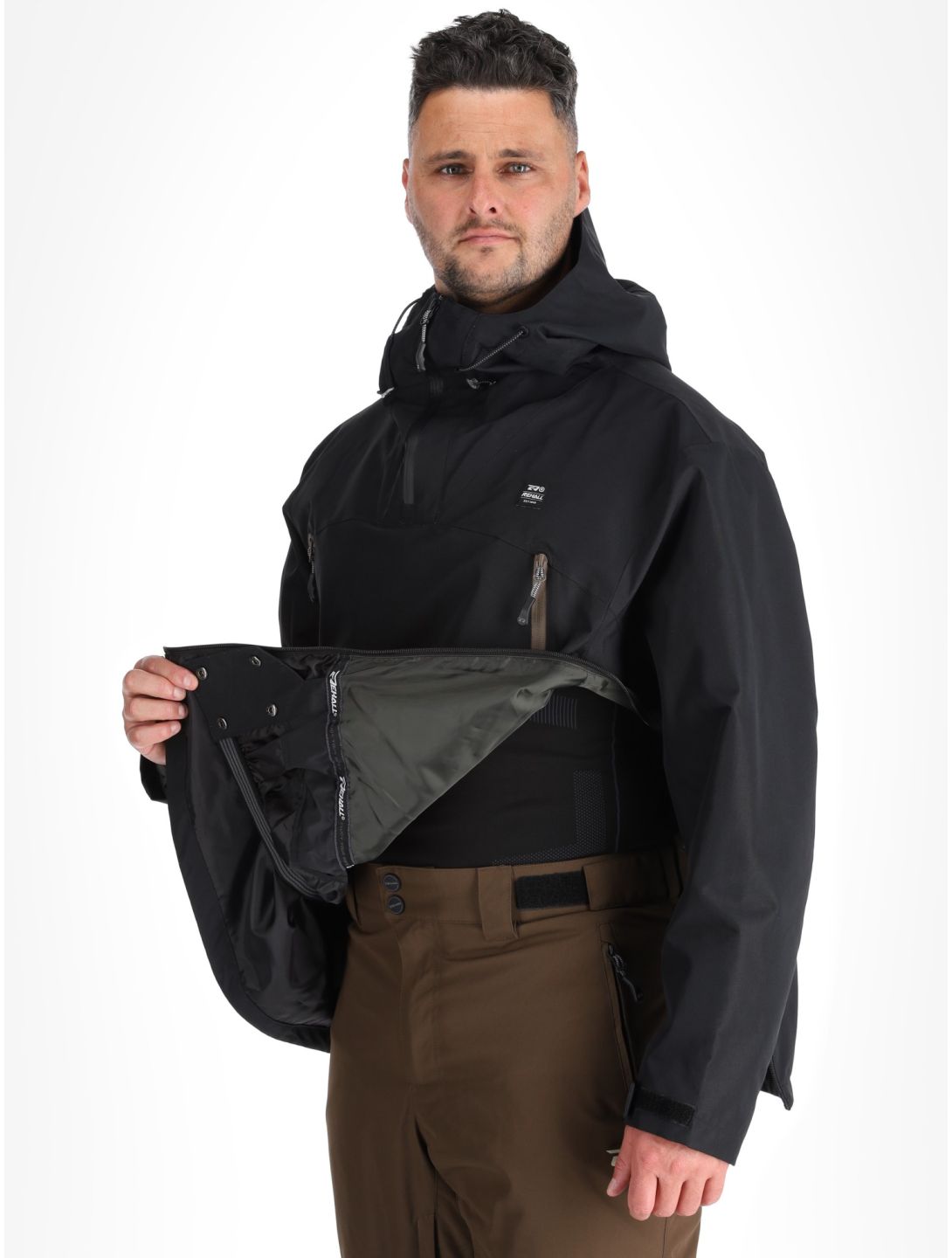 Rehall, Todd-R AF Anorak heren Black Zwart 