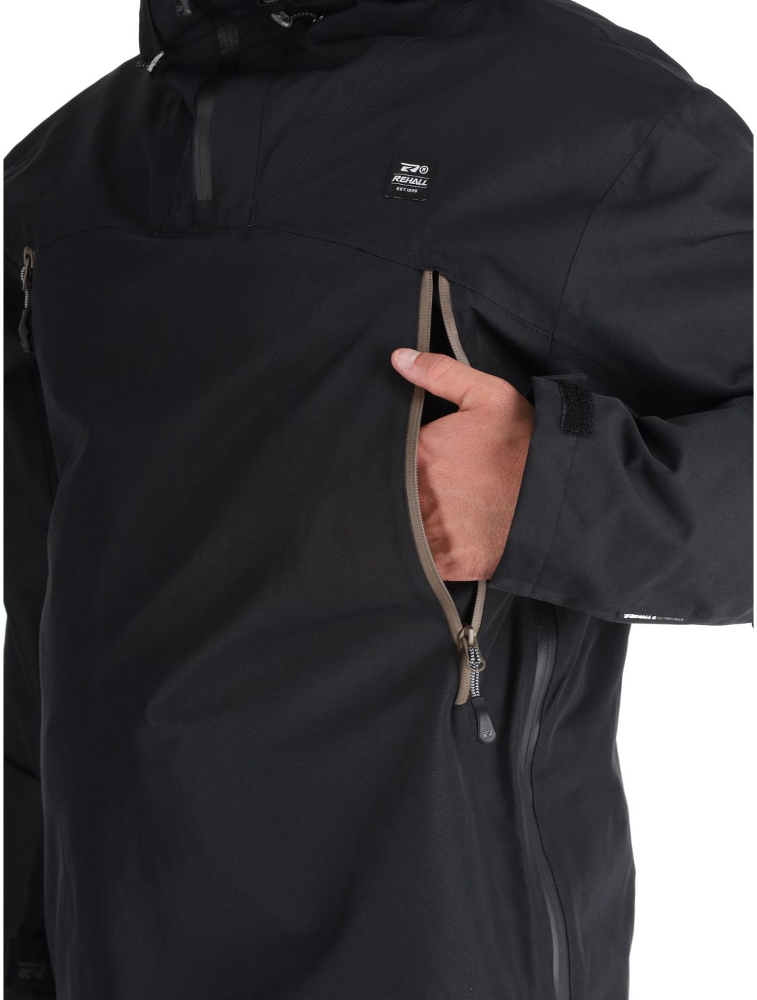 Rehall, Todd-R AF Anorak heren Black Zwart 