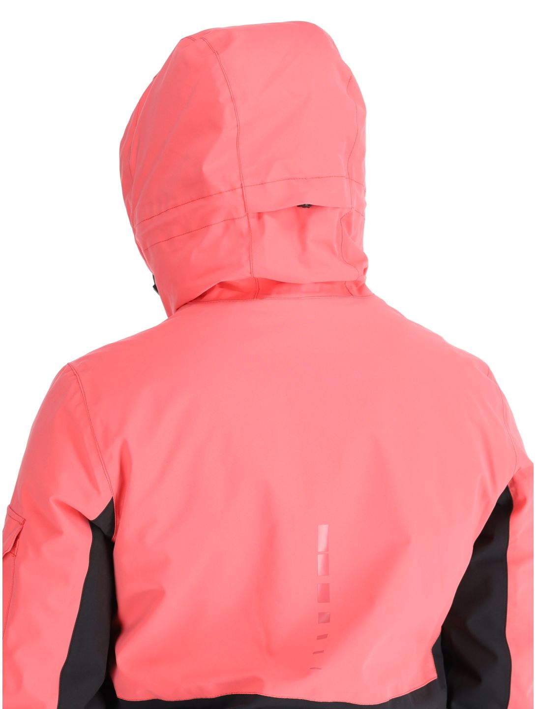 Rehall, Tyger-R DA Ski-overall dames Calypso Coral Roze, Zwart 