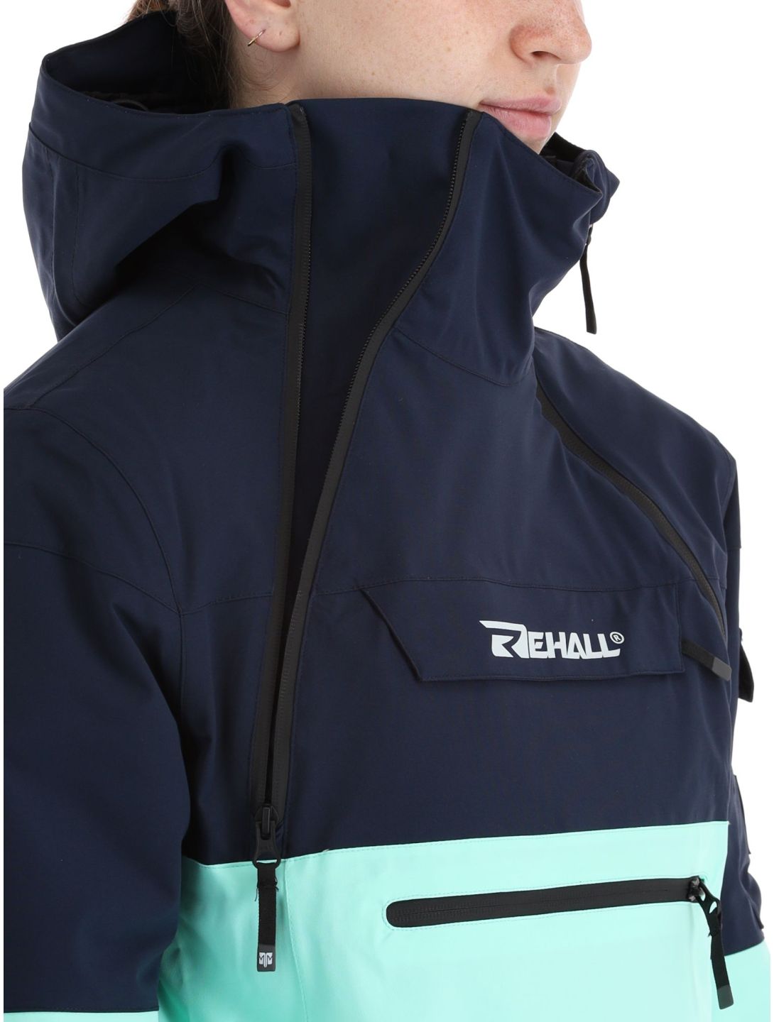 Rehall, Vie-R ski-jas dames Navy blauw, grijs 