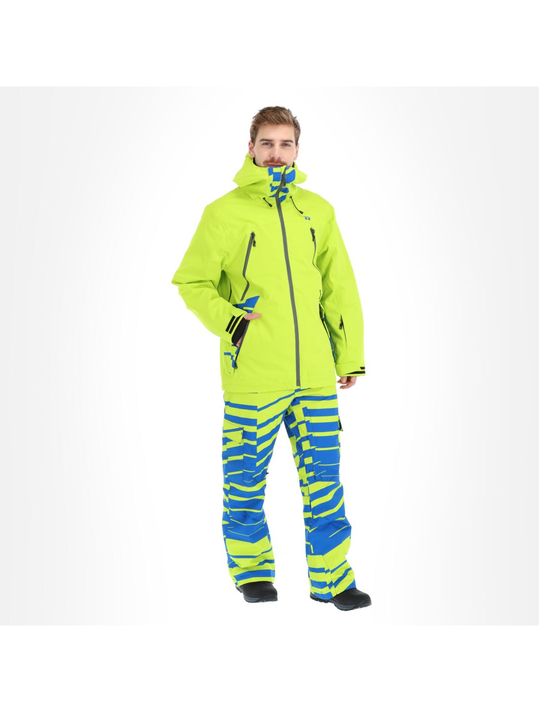 Rehall, Wing-R ski-jas heren lime Groen